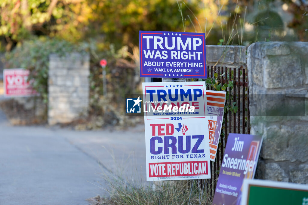 United States Presidential Election - Early Voting Scenes in Texas - REPORTAGE - POLITICS