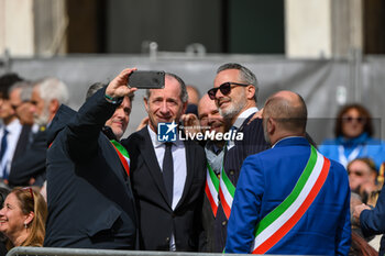 2024-04-28 - Luca Zaia President of the Veneto Region in St. Mark's Square - VISIT OF HOLY FATHER POPE FRANCIS TO VENICE. - NEWS - RELIGION
