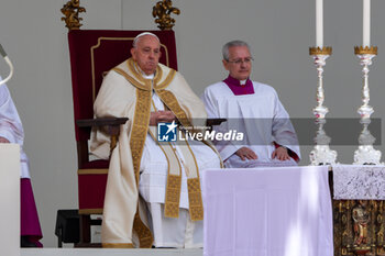 2024-04-28 - Moments of the celebration of Holy Mass - VISIT OF HOLY FATHER POPE FRANCIS TO VENICE. - NEWS - RELIGION