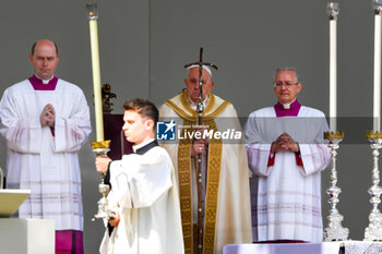 2024-04-28 - Moments of the celebration of Holy Mass - VISIT OF HOLY FATHER POPE FRANCIS TO VENICE. - NEWS - RELIGION