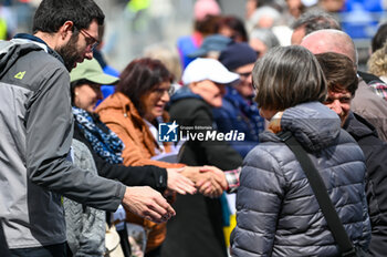 2024-04-28 - The faithful follow the Holy Mass in prayer - VISIT OF HOLY FATHER POPE FRANCIS TO VENICE. - NEWS - RELIGION