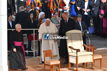 2024-09-25 - Pope Francis during the General Weekly Audience, 25 September 2024 at the Paul VI Audience Hall, Vatican City, Vatican. - POPE FRANCIS GENERAL WEEKLY AUDIENCE - NEWS - RELIGION