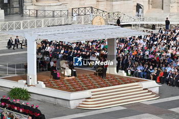 2024-09-25 - Pope Francis during the General Weekly Audience, 25 September 2024 at the Paul VI Audience Hall, Vatican City, Vatican. - POPE FRANCIS GENERAL WEEKLY AUDIENCE - NEWS - RELIGION