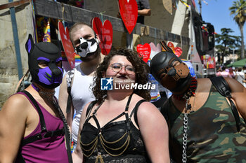 2024-06-15 - People taking part in the annual Pride Parade in the streets of Rome - ROMA PRIDE 2024 - NEWS - SOCIETY