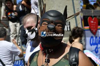 2024-06-15 - People taking part in the annual Pride Parade in the streets of Rome - ROMA PRIDE 2024 - NEWS - SOCIETY