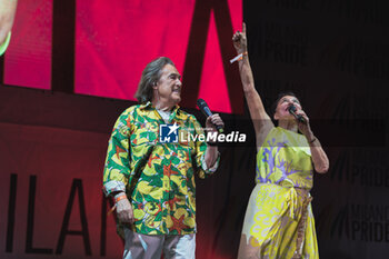 2024-06-29 - Ricchi e Poveri on stage - MILANO PRIDE PARADE  - NEWS - SOCIETY