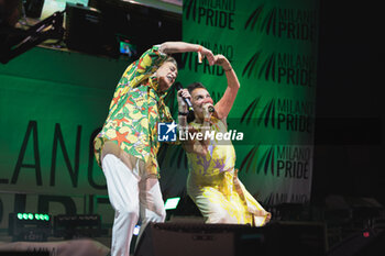 2024-06-29 - Ricchi e Poveri on stage - MILANO PRIDE PARADE  - NEWS - SOCIETY