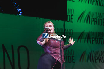 2024-06-29 - Big Mama on stage - MILANO PRIDE PARADE  - NEWS - SOCIETY