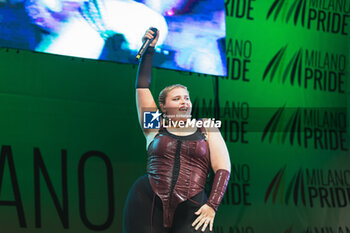 2024-06-29 - Big Mama on stage - MILANO PRIDE PARADE  - NEWS - SOCIETY