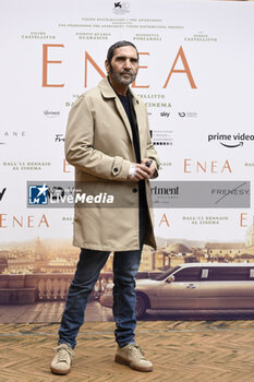 2024-01-08 - Adamo Dionisi during the Photocall of the movie ENEA, at HOTEL DE LA VILLE, Rome, Italy. - PHOTOCALL ENEA UN FILM DI PIETRO CASTELLITTO  - NEWS - VIP