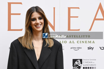2024-01-08 - Benedetta Porcaroli during the Photocall of the movie ENEA, at HOTEL DE LA VILLE, Rome, Italy. - PHOTOCALL ENEA UN FILM DI PIETRO CASTELLITTO  - NEWS - VIP