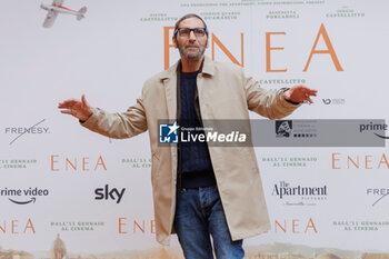 2024-01-08 - Adamo Dionisi during the photocall of movie Enea, 8 january 2024 at Hotel De La Ville, Rome, Italy - PHOTOCALL MOVIE ENEA - NEWS - VIP