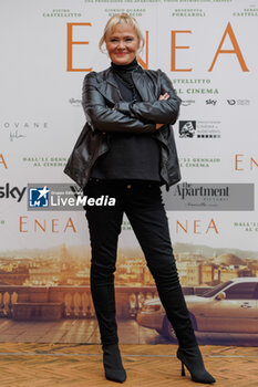 2024-01-08 - Chiara Noschese during the photocall of movie Enea, 8 january 2024 at Hotel De La Ville, Rome, Italy - PHOTOCALL MOVIE ENEA - NEWS - VIP