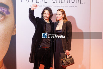 2024-01-16 - Laura Chiatti and Marco Bocci during the photocall of the movie Povere Creature, 16 january 2024 at Cinema Barberini, Rome, Italy - PHOTOCALL MOVIE POVERE CREATURE - NEWS - VIP