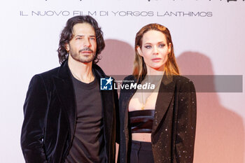2024-01-16 - Laura Chiatti and Marco Bocci during the photocall of the movie Povere Creature, 16 january 2024 at Cinema Barberini, Rome, Italy - PHOTOCALL MOVIE POVERE CREATURE - NEWS - VIP