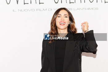 2024-01-16 - Caterina Balivo during the photocall of the movie Povere Creature, 16 january 2024 at Cinema Barberini, Rome, Italy - PHOTOCALL MOVIE POVERE CREATURE - NEWS - VIP