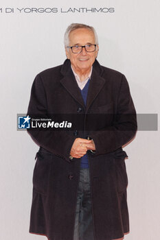 2024-01-16 - Marco Bellocchio during the photocall of the movie Povere Creature, 16 january 2024 at Cinema Barberini, Rome, Italy - PHOTOCALL MOVIE POVERE CREATURE - NEWS - VIP