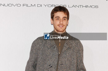 2024-01-16 - Federico Cesare during the photocall of the movie Povere Creature, 16 january 2024 at Cinema Barberini, Rome, Italy - PHOTOCALL MOVIE POVERE CREATURE - NEWS - VIP