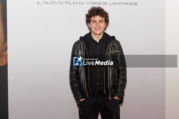 2024-01-16 - Mirko Trovato during the photocall of the movie Povere Creature, 16 january 2024 at Cinema Barberini, Rome, Italy - PHOTOCALL MOVIE POVERE CREATURE - NEWS - VIP