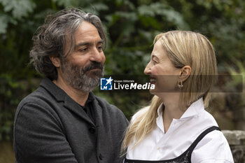 2024-02-05 - Saverio Costanzo and Alba Rohrwacher during the Photocall of the movie “Finalmente l’Alba”, 5 February 2024, at garden of Hotel the Russie, Rome Italy - PHOTOCALL OF THE MOVIE “FINALMENTE L’ALBA” - NEWS - VIP