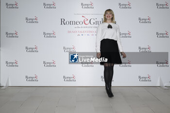 2024-02-13 - Alessandra Tumolillo during the Photocall of the movie “Giulietta e Romeo”, 13 February, 2024 at the Hotel Visconti in Rome, Italy. - PHOTOCALL MOVIE GIULIETTA è ROMEO - NEWS - VIP
