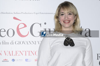 2024-02-13 - Alessandra Tumolillo during the Photocall of the movie “Giulietta e Romeo”, 13 February, 2024 at the Hotel Visconti in Rome, Italy. - PHOTOCALL MOVIE GIULIETTA è ROMEO - NEWS - VIP