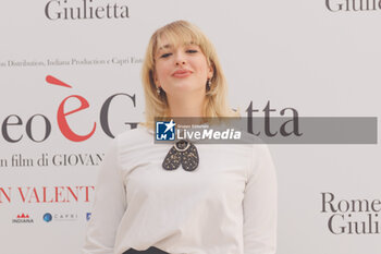 2024-02-13 - Alessandra Tumolillo during the photocell of the movie Romeo e Giulietta, 13 February 2024 at Hotel Le Meridien, Rome, Italy - PHOTOCALL MOVIE ROMEO è GIULIETTA - NEWS - VIP
