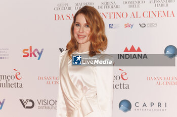 2024-02-14 - Viviana Colais during the red carpet of the movie Romeo e Giulietta, 14 February 2024 at Cinema The Space, Rome, Italy - RED CARPET MOVIE ROMEO è GIULIETTA - NEWS - VIP