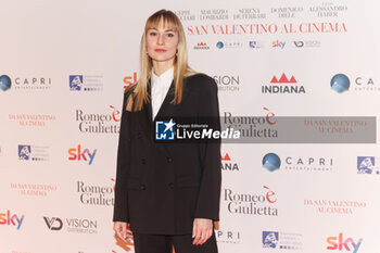2024-02-14 - Alice Bertini during the red carpet of the movie Romeo e Giulietta, 14 February 2024 at Cinema The Space, Rome, Italy - RED CARPET MOVIE ROMEO è GIULIETTA - NEWS - VIP