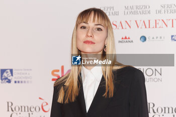 2024-02-14 - Alice Bertini during the red carpet of the movie Romeo e Giulietta, 14 February 2024 at Cinema The Space, Rome, Italy - RED CARPET MOVIE ROMEO è GIULIETTA - NEWS - VIP