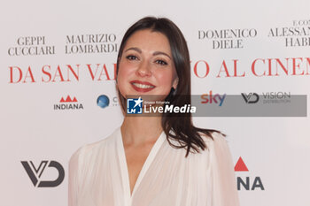 2024-02-14 - Simona Molinari during the red carpet of the movie Romeo e Giulietta, 14 February 2024 at Cinema The Space, Rome, Italy - RED CARPET MOVIE ROMEO è GIULIETTA - NEWS - VIP