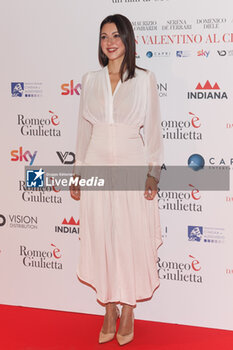2024-02-14 - Simona Molinari during the red carpet of the movie Romeo e Giulietta, 14 February 2024 at Cinema The Space, Rome, Italy - RED CARPET MOVIE ROMEO è GIULIETTA - NEWS - VIP