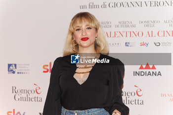 2024-02-14 - Alessandra Tumolillo during the red carpet of the movie Romeo e Giulietta, 14 February 2024 at Cinema The Space, Rome, Italy - RED CARPET MOVIE ROMEO è GIULIETTA - NEWS - VIP