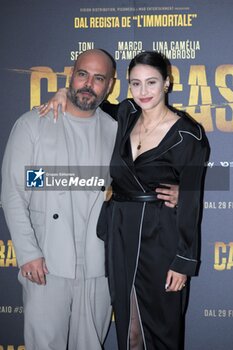 2024-02-26 - Marco D'Amore and Lina Camelia Lumbroso - PHOTOCALL OF THE FILM 