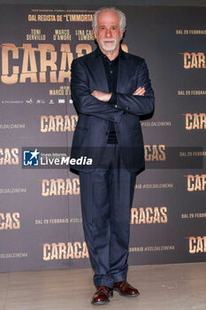 2024-02-26 - Toni Servillo during the photocall of the movie Caracas, 26 February 2024 Cinema Barberini, Rome, Italy - PHOTOCALL MOVIE CARACAS - NEWS - VIP