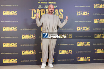 2024-02-26 - Marco D'Amore during the photocall of the movie Caracas, 26 February 2024 Cinema Barberini, Rome, Italy - PHOTOCALL MOVIE CARACAS - NEWS - VIP