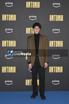 2024-02-29 - Emanuele Linfatti during the Photocall of the movie ANTONIA, 29 February 2024 at Cinema Barberini, Rome, Italy - PHOTO CALL 