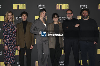 2024-02-29 - The Cast during the Photocall of the movie ANTONIA, 29 February 2024 at Cinema Barberini, Rome, Italy - PHOTO CALL 
