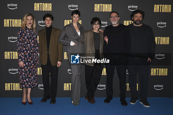 2024-02-29 - The Cast during the Photocall of the movie ANTONIA, 29 February 2024 at Cinema Barberini, Rome, Italy - PHOTO CALL 