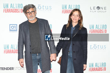 2024-03-04 - Paolo Genovese and Federica Rizzo during the photocall for the movie 