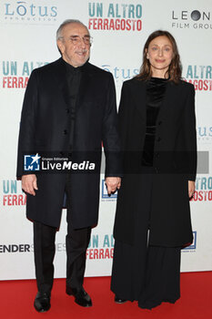 2024-03-04 - Silvio Orlando and Maria Laura Rondanini during the photocall for the movie 