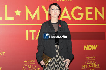 2024-03-14 - Lisa Nur Sultan during the Photocall of the tv serie CALL MY AGENT 2, 14 march 2024 at Cinema The Space, Rome, Italy - PHOTOCALL CALL MY AGENT 2 - NEWS - VIP