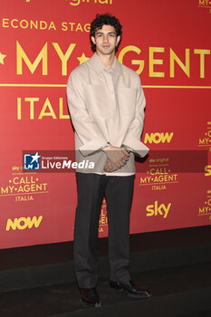 2024-03-14 - Massimiliano Caiazzo during the Photocall of the tv serie CALL MY AGENT 2, 14 march 2024 at Cinema The Space, Rome, Italy - PHOTOCALL CALL MY AGENT 2 - NEWS - VIP