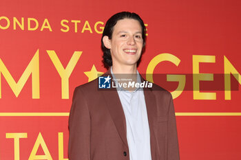 2024-03-14 - Pietro De Nova during the Photocall of the tv serie CALL MY AGENT 2, 14 march 2024 at Cinema The Space, Rome, Italy - PHOTOCALL CALL MY AGENT 2 - NEWS - VIP