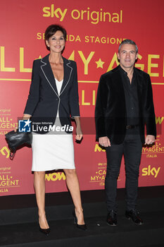 2024-03-14 - Valentina Bendicenti and Claudio Cali during the Photocall of the tv serie CALL MY AGENT 2, 14 march 2024 at Cinema The Space, Rome, Italy - PHOTOCALL CALL MY AGENT 2 - NEWS - VIP