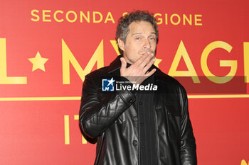 2024-03-14 - Claudio Santamaria during the Photocall of the tv serie CALL MY AGENT 2, 14 march 2024 at Cinema The Space, Rome, Italy - PHOTOCALL CALL MY AGENT 2 - NEWS - VIP