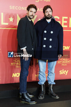 2024-03-14 - Fabio D’Innocenzo and Damiano D’Innocenzo during the Photocall of the tv serie CALL MY AGENT 2, 14 march 2024 at Cinema The Space, Rome, Italy - PHOTOCALL CALL MY AGENT 2 - NEWS - VIP