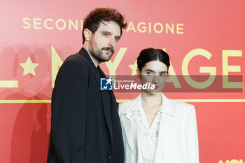 2024-03-14 - Damiano D’Innocenzo and Ilaria Caffio during the Photocall of the tv serie CALL MY AGENT 2, 14 march 2024 at Cinema The Space, Rome, Italy - PHOTOCALL CALL MY AGENT 2 - NEWS - VIP