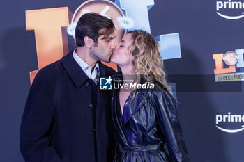 2024-03-21 - Gaia Messerklinger and her fiance during the Photocall of the TV Show LOL 4 - Chi Ride e Fuori, 20 march 2024 at Cinema The Space, Rome, Italy - PHOTOCALL LOL 4 - CHI RIDE è FUORI - NEWS - VIP