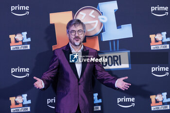 2024-03-21 - Rocco Tanica during the Photocall of the TV Show LOL 4 - Chi Ride e Fuori, 20 march 2024 at Cinema The Space, Rome, Italy - PHOTOCALL LOL 4 - CHI RIDE è FUORI - NEWS - VIP